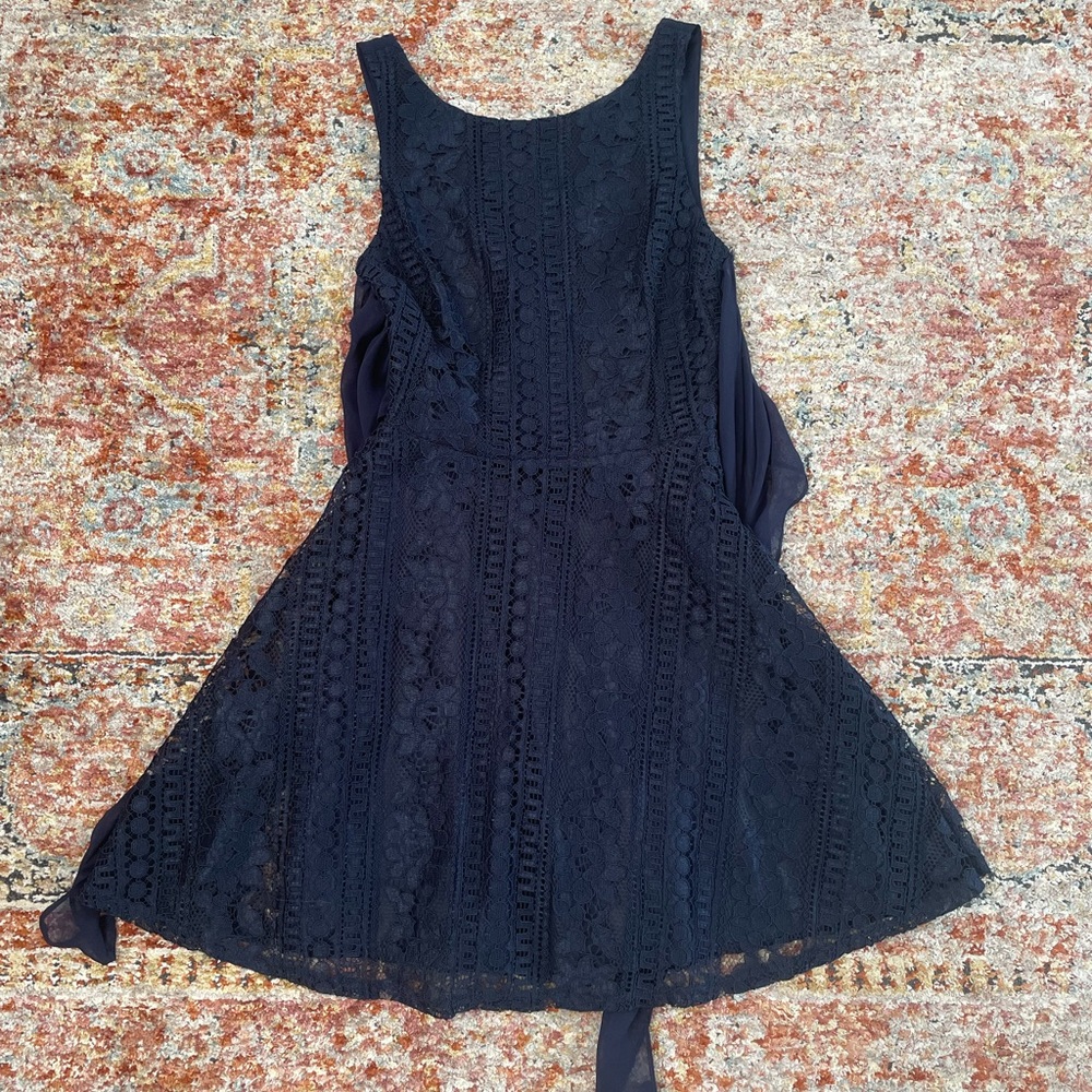Navy Blue Dress. From the brand City Studio.